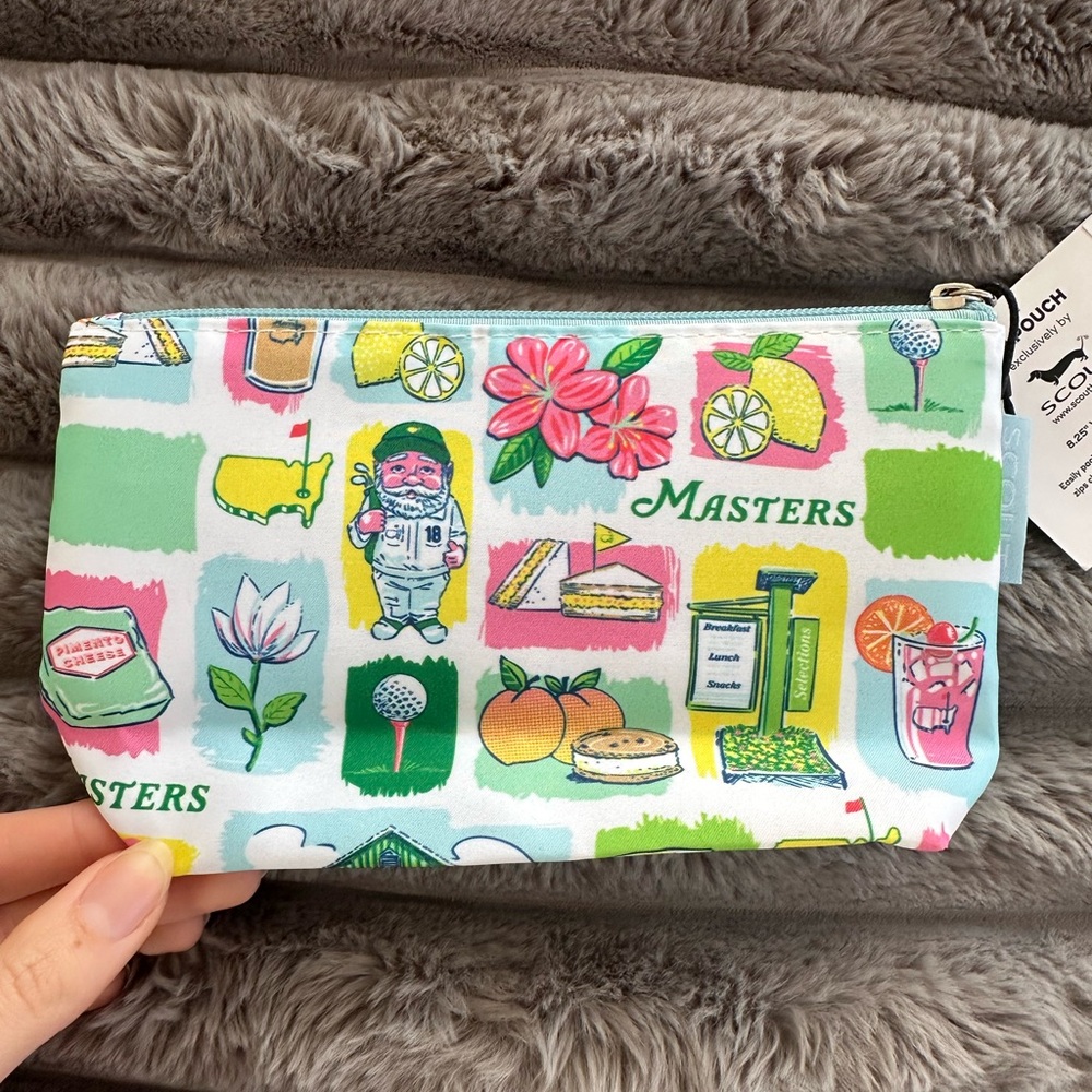 Masters Tournament Women's Scout Multicolor Cosmetic Bag - Picture 4 of 5